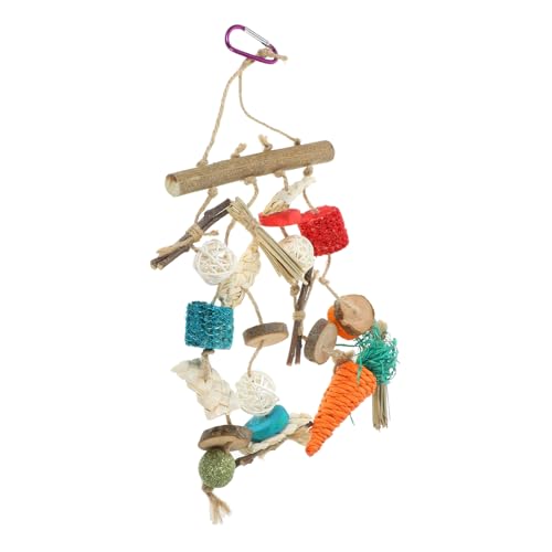 Supvox 1stücke Hängendes Hamster-Spielzeug Aus Apfelholz Molarspielzeug Für Hamster Chinchillas Und Kleine Nager Kauen Spielen Und Zähneputzen von Supvox