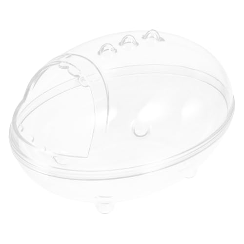 Supvox Multifunktionale Hamster-badewanne Aus Acryl Sandbadebehälter Box Für Chinchillas Rennmäuse Meerschweinchen Supvox Multifunktionale Hamster-badewanne Aus Acryl Sandbadebehälter Box Für Chinchillas Rennmäuse Meerschweinchen von Supvox