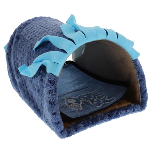 Supvox Adorable Hamster Nest Tunnel Haus Für Kleintiere Atmungsaktiver Mit Dickrand Sicherer Rückzugsort Für Hamster Meerschweinchen Und Kaninchen Und Warm Kalten Jahreszeit von Supvox