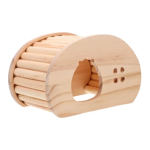 Supvox Hamster Versteckhaus aus Hochwertigem Holz mit Treppendach Kleines Mehrkammernhaus für Chinchillas und Meerschweinchen Sicheres Schlaf Spielhaus für Kleintiere Geruchlos und Supvox Hamster Versteckhaus aus Hochwertigem Holz mit Treppendach Kleines Mehrkammernhaus für Chinchillas und Meerschweinchen Sicheres Schlaf Spielhaus für Kleintiere Geruchlos und von Supvox