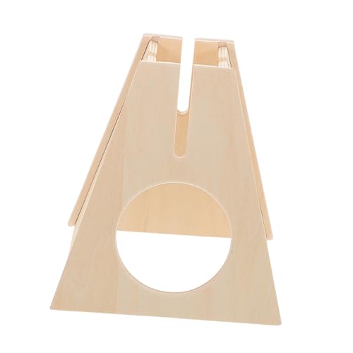 Supvox Hamster-wasserflaschenständer - Mehrzweck-Hamster-tränke-/futterhalter, Holz-trinkständer Mit Versteck Für Kleintierkäfig-zubehör Supvox Hamster-wasserflaschenständer - Mehrzweck-Hamster-tränke-/futterhalter, Holz-trinkständer Mit Versteck Für Kleintierkäfig-zubehör von Supvox
