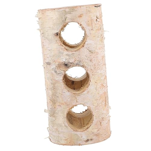 Supvox Stabiler Baumlochtunnel Aus Holz Als Versteck für Hamster Höhle Kaufunktion für Haustiere Dekorativ und Funktional Supvox Stabiler Baumlochtunnel Aus Holz Als Versteck für Hamster Höhle Kaufunktion für Haustiere Dekorativ und Funktional von Supvox