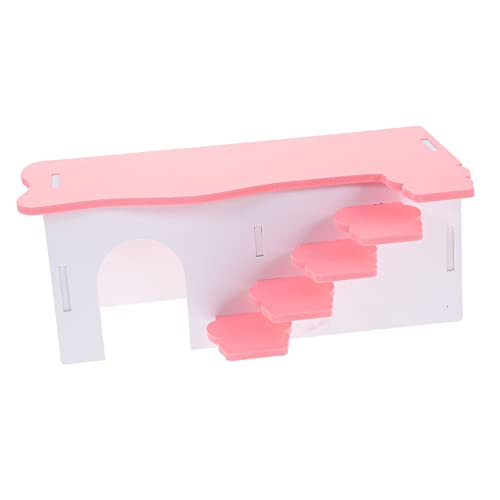 Supvox Großes Hamsterhaus Leiter-plattform Meerschweinchen-versteck Spielzeug-Dekoration für Chinchillas Haustier-Spielplatz Supvox Großes Hamsterhaus Leiter-plattform Meerschweinchen-versteck Spielzeug-Dekoration für Chinchillas Haustier-Spielplatz von Supvox