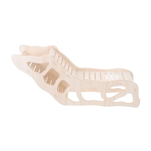 Supvox Hamsterhaus Holz mit Kletterleiter und Tunnel Multifunktionales Nagerversteck für Zwerghamster und Chinchillas Sicherer Rückzugsort und Spielplatz für Hamster Natürliches Supvox Hamsterhaus Holz mit Kletterleiter und Tunnel Multifunktionales Nagerversteck für Zwerghamster und Chinchillas Sicherer Rückzugsort und Spielplatz für Hamster Natürliches von Supvox