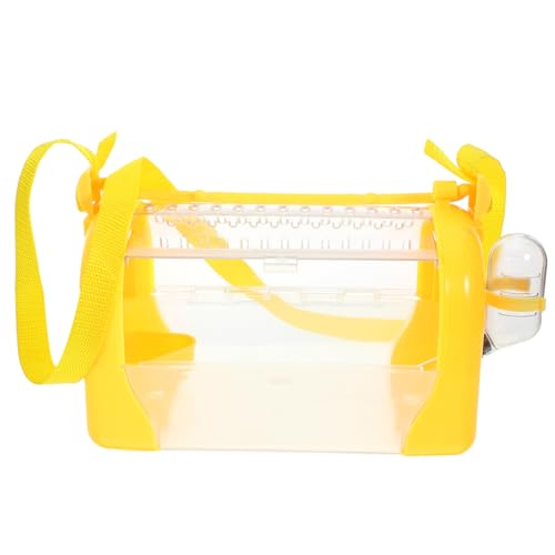 Supvox Kompakter Tragbarer Hamsterkäfig Mit Schüssel Und Tränke Robuster Reiseträger Aus Kunststoff Für Kleintiere Supvox Kompakter Tragbarer Hamsterkäfig Mit Schüssel Und Tränke Robuster Reiseträger Aus Kunststoff Für Kleintiere von Supvox