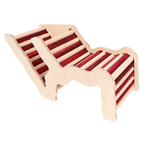 Supvox Creative Hamster Mit Leiter Niedliches Versteck Für Hamster Kletterspielzeug Und Schlafplatz Natürlichem Für Cage Dekoration Und Spielspaß von Supvox
