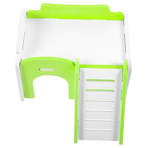 Supvox Doppelschichtiges Hamsterversteck PVC-Material Haustier-spielhütte Für Meerschweinchen Chinchilla-Spielzeug Meerschweinchenversteck Rattenhaus von Supvox