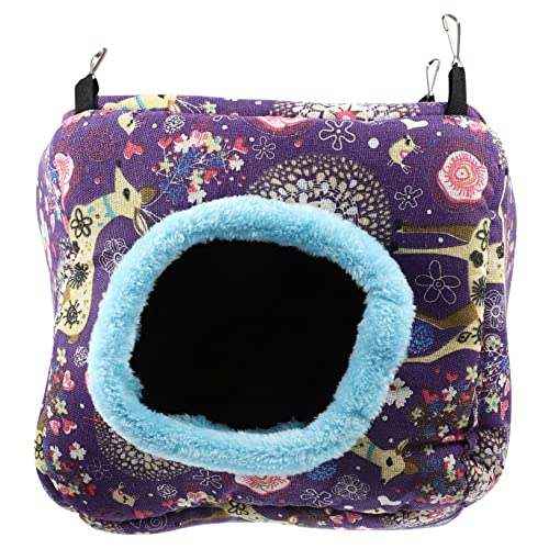 Supvox Kaninchen Hamsternest Mini-häuser Für Haustier Hammer Schlafhaus Für Ratten Petsanft Kleine Betten Mini- Bequemer Ruheplatz Chinchilla Meerschweinchen Violett Baumwolle Eichhörnchen Supvox Kaninchen Hamsternest Mini-häuser Für Haustier Hammer Schlafhaus Für Ratten Petsanft Kleine Betten Mini- Bequemer Ruheplatz Chinchilla Meerschweinchen Violett Baumwolle Eichhörnchen von Supvox