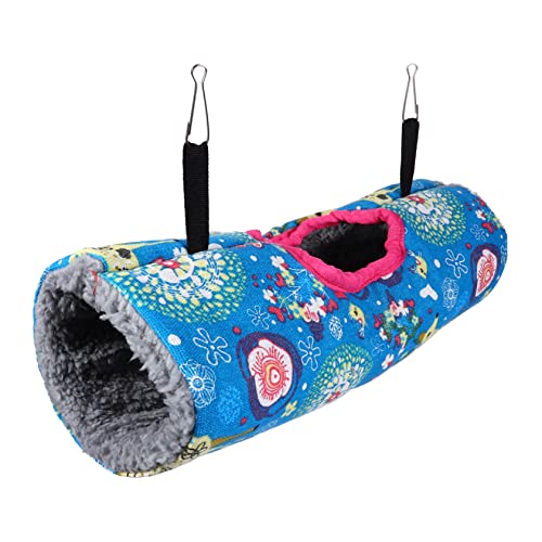 Supvox Haustier Schlafsack Tunnel Eichhörnchen Bett Hideout Meerschweinchen Nest Warm Hamster von Supvox