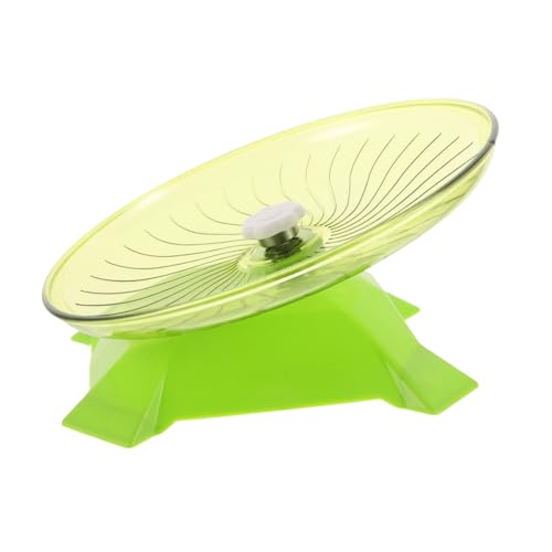 Supvox Hamsterrad mit Doppel-Lager Geräuscharm für Hamster Rennmäuse Igel und Andere Kleintiere Platzsparendes Laufrad mit Stabilem Stand für Nachtbetrieb und Gesundes Training von Supvox