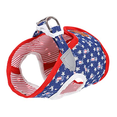 Supvox Haustier Geschirr Trainingsgeschirr Für Hunde Weiche Weste Für Welpen Hundewestengeschirr Kein Haustiergeschirr Verstellbarer Westengurt Hundegeschirr Outdoor-Bekleidung Blue Supvox Haustier Geschirr Trainingsgeschirr Für Hunde Weiche Weste Für Welpen Hundewestengeschirr Kein Haustiergeschirr Verstellbarer Westengurt Hundegeschirr Outdoor-Bekleidung Blue von Supvox