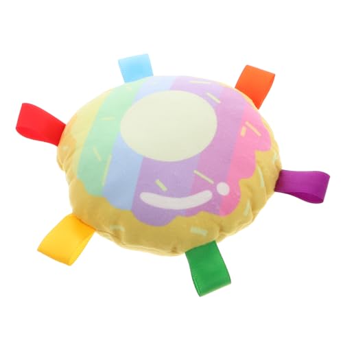 Supvox Plüsch-Donut-Spielzeug Für Haustiere Quietscher-Design Zum Kauen Für Welpen Interaktives Hundespielzeug Für Kleine Bis Mittelgroße Hunde Kauspielzeug Aus Plüsch von Supvox
