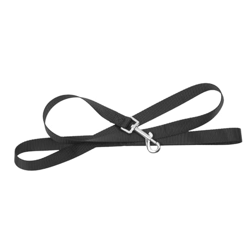 Supvox Haustier-Leine Hundeleine ausziehbare Leine Seil Hundegeschirr Kabel hundegurt hundelaufband hundezubehör Zugseil für den Hundespaziergang Laufleine für Hunde Nylon Black von Supvox