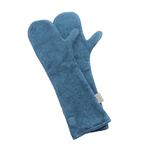 Supvox Haustier Pflegehandschuhe aus Mikrofaser Super Saugfähig Schnelltrocknend Vielseitig für Hunde Katzen Pferde zum Sanften Trocknen von Pfoten Fell und Möbeln Zufällige Farbe von Supvox
