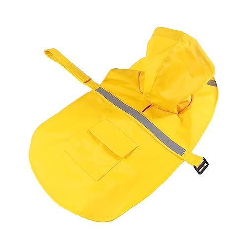 Supvox Bequemer Regenmantel Für Hunde Modische Regenreflektierende Hundejacke von Supvox