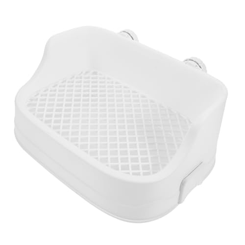 Supvox Haustier Töpfchen Hamster Toilette Wurf Hase Käfig Töpfchen Trainingssitz Kaninchen Schaum Waschbare Pinkelpads Für Hunde Hamster -Toilette Weiß Plastik Supvox Haustier Töpfchen Hamster Toilette Wurf Hase Käfig Töpfchen Trainingssitz Kaninchen Schaum Waschbare Pinkelpads Für Hunde Hamster -Toilette Weiß Plastik von Supvox