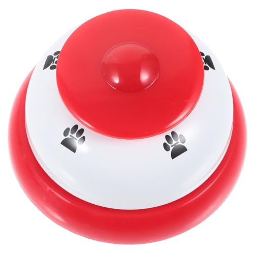 Supvox Haustier Trainingsglocke Rutschfestem Boden Robustes Kommunikationsspielzeug für Hunde und Katzen Leichtes Drücken mit Pfote oder Nase für Welpen Kitten Training Supvox Haustier Trainingsglocke Rutschfestem Boden Robustes Kommunikationsspielzeug für Hunde und Katzen Leichtes Drücken mit Pfote oder Nase für Welpen Kitten Training von Supvox