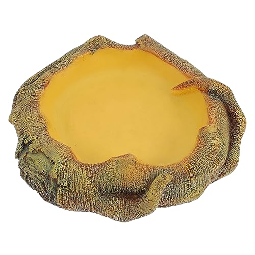 Supvox Reptilien-futterbox Eidechsenfutter-futterspender Große Wasserschale Zum Trinken Und Von Haustieren von Supvox
