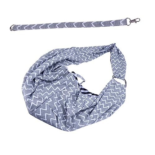 Supvox Pet Carrier Bag Schultertasche Für Haustiere Atmungsaktive Tragetasche Im Wellenmuster Für Outdoor-aktivitäten Und Sport Bequeme Und Praktische Lösung Für Kleine Hunde Und von Supvox