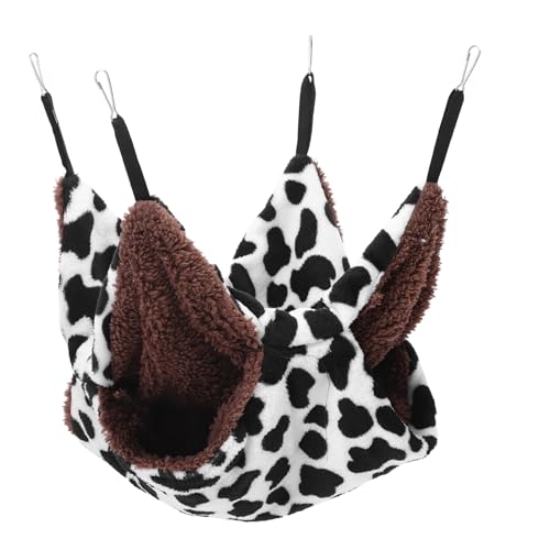 Supvox Meerschweinchen Hängematte Aus Baumwolle Warmes Versteck Für Hamster 34x34cm Multifunktional Für Kleine Tiere Für Chinchillas Und Eichhörnchen von Supvox
