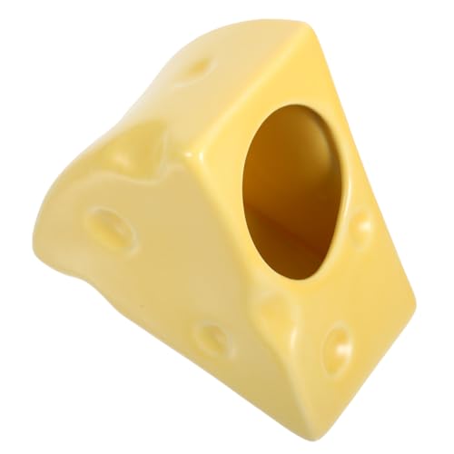 Supvox Keramik Hamster Nest Kühlnest Haustier Haus Kleine Hamster Nest Käse Modellierung von Supvox