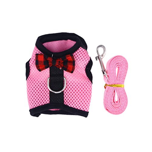 Supvox Tragetasche Für Meerschweinchen Mit Frettchennetz Weste Für Haustiere Outfits Atmungsaktive Leine Hochwertiges Haustierzubehör von Supvox