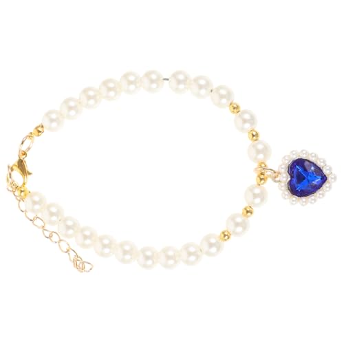 Supvox Haustierhalsband Kragen Abriebfestes Katzenhalsband Welpenhalsband Entzückendes Kätzchenhalsband Kleine Tierkette Dekoratives Kätzchenhalsband Tragbares Hundehalsband Harz von Supvox