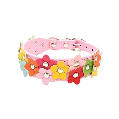 Supvox Haustierhalsband Zen-Gartendekoration Welpe+Halsband Kragen für Haustiere Haustier Hundehalsband verstellbares Haustierhalsband Doppelreihe Kettenblatt Rosa Supvox Haustierhalsband Zen-Gartendekoration Welpe+Halsband Kragen für Haustiere Haustier Hundehalsband verstellbares Haustierhalsband Doppelreihe Kettenblatt Rosa von Supvox
