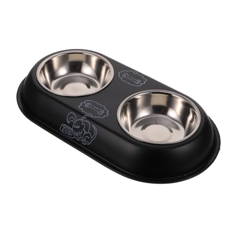 Supvox Ergonomischer Futternapf für Haustiere Futternapf für Katzen und Hunde Rutschfester Boden Leicht Zu Reinigen Edelstahl Supvox Ergonomischer Futternapf für Haustiere Futternapf für Katzen und Hunde Rutschfester Boden Leicht Zu Reinigen Edelstahl von Supvox