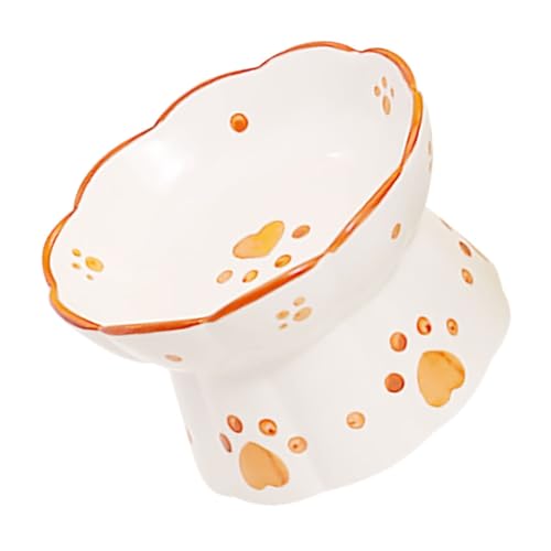 Supvox Erhöhter Katzennapf Keramik Mit Nackenstütze Rutschfester Für Katzen Und Hunde Für Trocken Und Nassfutter Leicht Zu Reinigen Langlebig Und Supvox Erhöhter Katzennapf Keramik Mit Nackenstütze Rutschfester Für Katzen Und Hunde Für Trocken Und Nassfutter Leicht Zu Reinigen Langlebig Und von Supvox