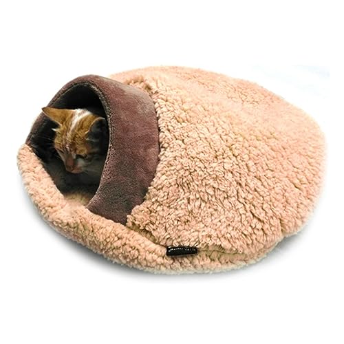 Supvox Haustierzubehör Katze Schlafsack Katzenhaus Hundebett für Welpen Welpenbetten kleines hundebett haustierbett pet Bed katzenkorb Katzenbetten Haustiernest Kätzchenhöhle Sommer Matte von Supvox