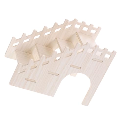 Supvox Holzleiter für Hamster Multifunktionale Kletterleiter für Kleintiere Versteck und Plattform für Hamster und Meerschweinchen Fördert Bewegung und Erkundung Supvox Holzleiter für Hamster Multifunktionale Kletterleiter für Kleintiere Versteck und Plattform für Hamster und Meerschweinchen Fördert Bewegung und Erkundung von Supvox