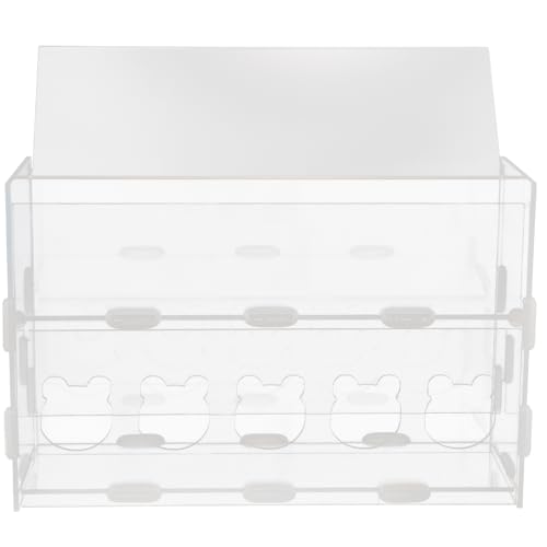 Supvox Futterspender für Hühner Futterspender Auslaufsicherer Vogelfutterspender Wassernapf für Hühner Auslaufsicherer Wasserfutterspender für Hühnerkäfige Supvox Futterspender für Hühner Futterspender Auslaufsicherer Vogelfutterspender Wassernapf für Hühner Auslaufsicherer Wasserfutterspender für Hühnerkäfige von Supvox