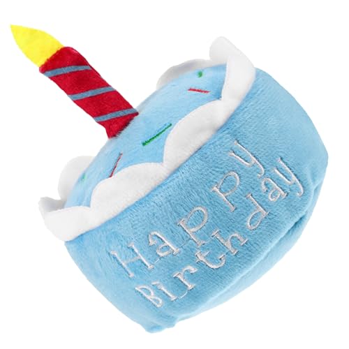 Supvox Hund Geburtstag Kuchen Plüsch Quietschendes Tier Kuchenform für Hunde für Haustier Geburtstagsfeiern Fördert Gesundheit und Spielspaß Supvox Hund Geburtstag Kuchen Plüsch Quietschendes Tier Kuchenform für Hunde für Haustier Geburtstagsfeiern Fördert Gesundheit und Spielspaß von Supvox