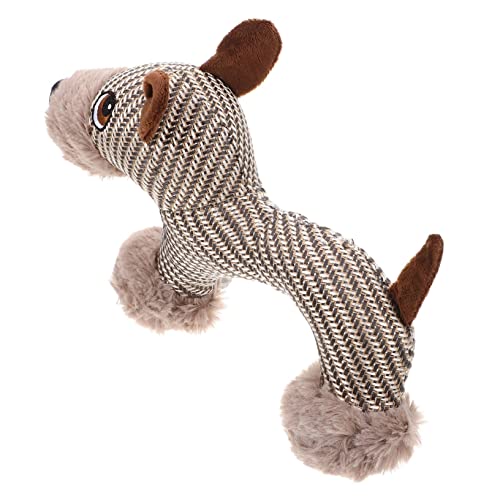 Supvox Hundespielzeug Aus Plüsch Molaren Kauspielzeug Für Hunde Sound Gesundheitspflege Für Haustiere Multifunktionales Spielzeug Für Haustiere von Supvox
