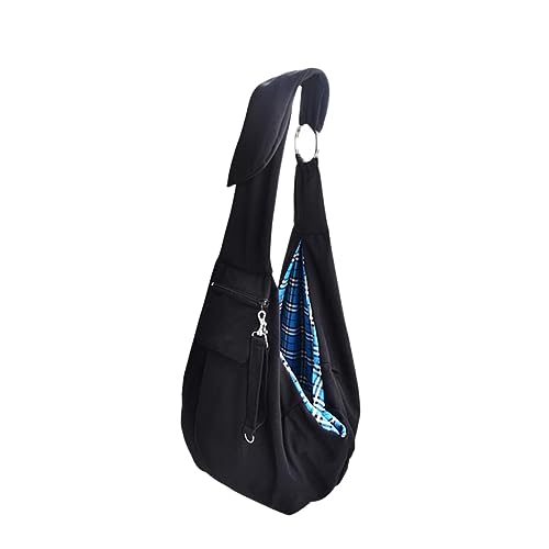 Supvox Atmungsaktive Schultertasche für Haustiere Reisetasche für Hunde und Katzen Leicht und Schwarzes Gittermuster-Design Supvox Atmungsaktive Schultertasche für Haustiere Reisetasche für Hunde und Katzen Leicht und Schwarzes Gittermuster-Design von Supvox