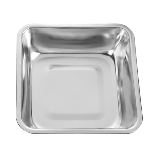 Supvox Futternapf für Haustiere Edelstahl Käfig Fixiert für Hunde und Katzen Leicht Zu Waschen Supvox Futternapf für Haustiere Edelstahl Käfig Fixiert für Hunde und Katzen Leicht Zu Waschen von Supvox