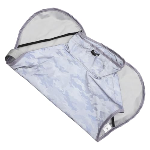 Supvox 1stücke Hunderegenmantel Für Große Hunde Wasserdichter Reflektierender Regenmantel Mit Leichtem Material Für Bei Schlechtem Camouflage Blau s Supvox 1stücke Hunderegenmantel Für Große Hunde Wasserdichter Reflektierender Regenmantel Mit Leichtem Material Für Bei Schlechtem Camouflage Blau s von Supvox