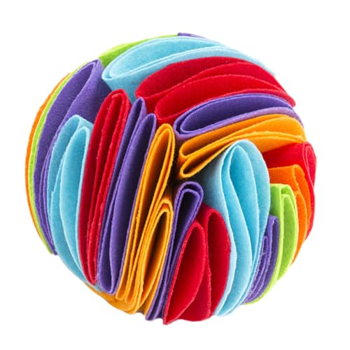 Supvox Schnüffelspielzeug für Hunde Groß Helles Design Kauspielzeug für Haustiere Sicheres Filzmaterial für Auslaufendes Futterspielzeug für Haustiere Supvox Schnüffelspielzeug für Hunde Groß Helles Design Kauspielzeug für Haustiere Sicheres Filzmaterial für Auslaufendes Futterspielzeug für Haustiere von Supvox