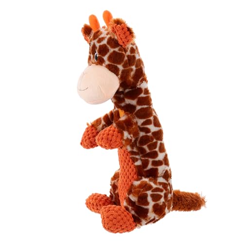 Supvox Beißspielzeug Für Hunde Quietschgeräusch Plüsch-Giraffe Für Bis Mittelgroße Hunde Welpenspielzeug Kauspielzeug Für Haustiere Supvox Beißspielzeug Für Hunde Quietschgeräusch Plüsch-Giraffe Für Bis Mittelgroße Hunde Welpenspielzeug Kauspielzeug Für Haustiere von Supvox