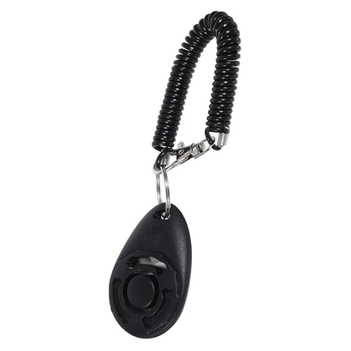 Supvox Hundetraining Clicker mit Verstellbarer Handschlaufe Robustes Kunststoff Trainingsgerät für Hunde und Katzen Tragbar und Wiederverwendbar für Effektive Verhaltenskorrektur und von Supvox