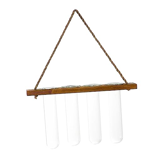 Supvox Hydroponische Vase Aus Glas Für Wandmontage Wandvase Für Pflanzen Oder Blumen Reagenzglas-Design Für Moderne Dekoration Supvox Hydroponische Vase Aus Glas Für Wandmontage Wandvase Für Pflanzen Oder Blumen Reagenzglas-Design Für Moderne Dekoration von Supvox