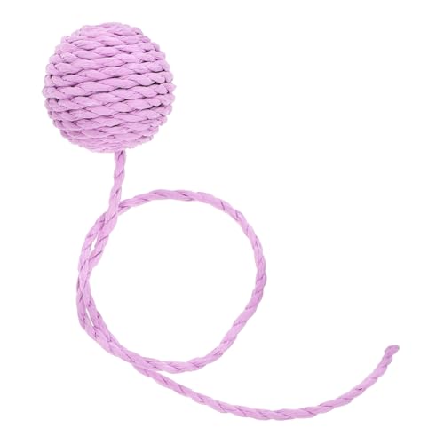 Supvox Interaktive Katzenspielzeuge mit Sisal Seil und Glocken Ersatzbälle für Kratzbaum für Katzen und Kätzchen Unterhaltsame Accessoires für Indoor Katzen Supvox Interaktive Katzenspielzeuge mit Sisal Seil und Glocken Ersatzbälle für Kratzbaum für Katzen und Kätzchen Unterhaltsame Accessoires für Indoor Katzen von Supvox