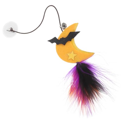 Supvox Interaktives Halloween Katzenangel mit Selbsthängend Fördert Katzenaktivität und für Kätzchen und Katzen Lustiges Katzenspielzeug für Türmontage Supvox Interaktives Halloween Katzenangel mit Selbsthängend Fördert Katzenaktivität und für Kätzchen und Katzen Lustiges Katzenspielzeug für Türmontage von Supvox
