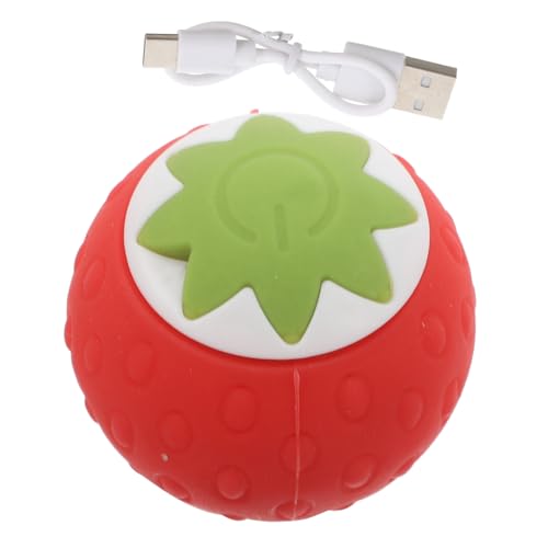 Supvox Interaktives Katzenballspielzeug Elektrischer Selbstrollender Ball für Kätzchen Material für Indoor und Training mit USB C Ladefunktion Fördert Bewegung und Geistige Stimulation von Supvox