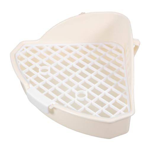 Supvox Kaninchen-Dreiecks-Töpfchen Hamsterkäfig Heu Haustierbedarf Vlies schnüffelmatte Hunde Kaninchenklo Hasen Toilette Haustierkäfig Trainingshilfe für die Haustiertoilette Weiß Supvox Kaninchen-Dreiecks-Töpfchen Hamsterkäfig Heu Haustierbedarf Vlies schnüffelmatte Hunde Kaninchenklo Hasen Toilette Haustierkäfig Trainingshilfe für die Haustiertoilette Weiß von Supvox
