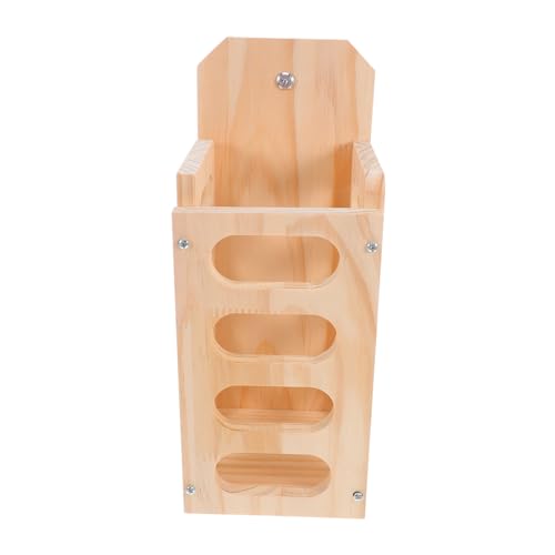 Supvox Heu-Futter Für Heu-raufe Aus Holz Heu- Für Hasen Kein Heu-Spender Heu-aufbewahrung Für Chinchilla Heu-raufe Für Kleintiere von Supvox