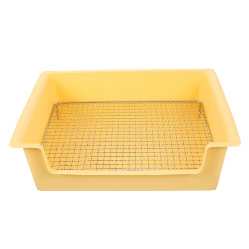 Supvox Kaninchentoilette Haustier-Töpfchen-Trainer-Toilette Für Kleintiere Eck-Katzentoilette Bettkasten Für Kleintiere Hase Hamster Chinchilla Frettchen Igel Supvox Kaninchentoilette Haustier-Töpfchen-Trainer-Toilette Für Kleintiere Eck-Katzentoilette Bettkasten Für Kleintiere Hase Hamster Chinchilla Frettchen Igel von Supvox