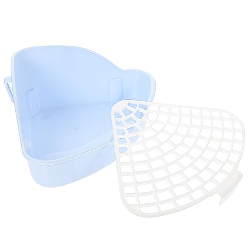 Supvox Meerschweinchen Töpfchen Toilette Hasenstreu Box Ecke Katzentoilette Sicher Geruch Haustier Reinigungsgeräte von Supvox