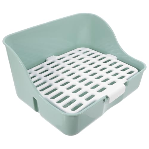Supvox Bunny Litter Toilet Für Kleintiere Ecktoilette Spritzwassergeschützt Für Meerschweinchen Kaninchen Und Frettchen Geräumig Und Stylisch Sorgt Für Umgebung Supvox Bunny Litter Toilet Für Kleintiere Ecktoilette Spritzwassergeschützt Für Meerschweinchen Kaninchen Und Frettchen Geräumig Und Stylisch Sorgt Für Umgebung von Supvox